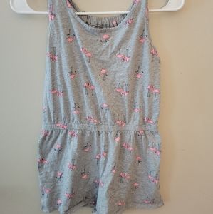 Girls Flamingo Romper Old Navy